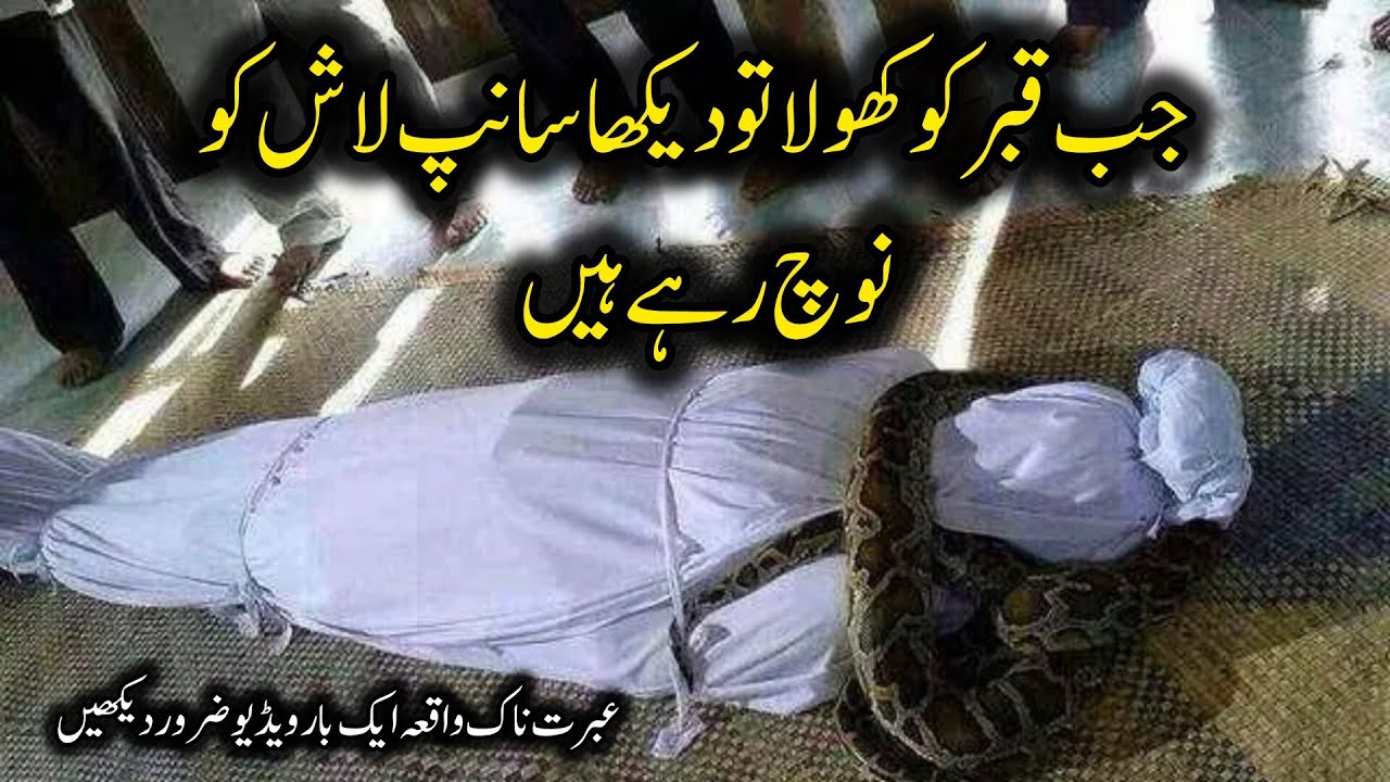 Snake In The Grave A True Storie | Qabar mein Sanp Ka Ek Sacha Waqia