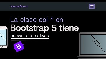 Actualización de las clases col-*  en Bootstrap 5 - Curso de Bootstrap v5 css layout