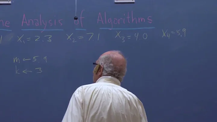 Stanford Lecture - Don Knuth:  The Analysis of Alg...