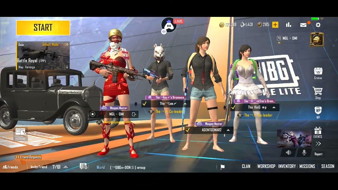 PUBG MOBILE LITE LIVE | NEW SEASON 35 WINNER PASS IS HERE | MAXOUT WINNER PASS