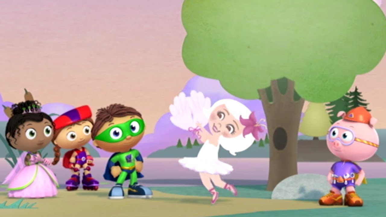 ⁣Super WHY! Full Episodes English ✳️  The Swan Maiden ✳️  S01E47 (HD)