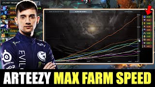 Arteezy Farming Ability is out of this World! - 2X NETWORTH  ALL ENEMIES! DOTA 2