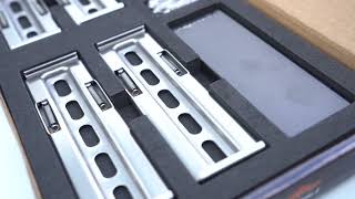 Flatee Brackets The Perfect Swiss Perfection For Frameless Carplate Holders.