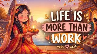 Life is More Than Work | Learn English & Reflect on Life 🌷 #learnenglishpodcast