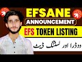efsane Withdraw Update || Efsane EFS Token Listing Postponed Update || EFS Token Listing Full Guide