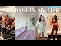 Vlog nyc days in my life first time riding podium hosting a soul class chill weekend in the city