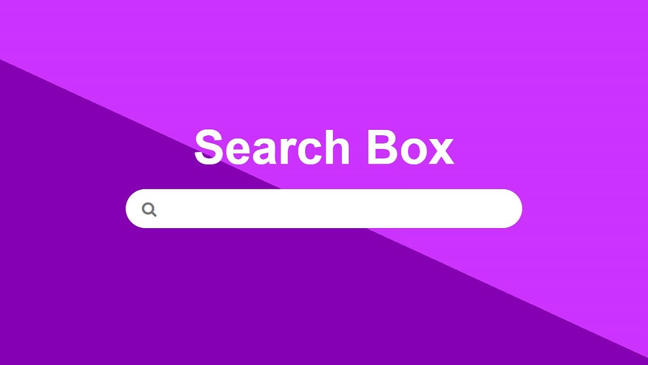 Put Search Icon Inside Input