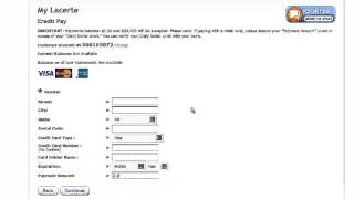 Lacerte  - Make REP Payments