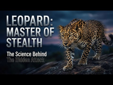 Leopard 🐆 Master ot Stealth The Science Behind the Hidden Attack. 