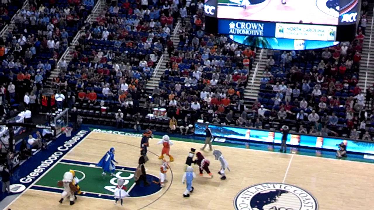 ACC Mascot 2013 Tournament Basketball game YouTube ACC Mascot 2013 Tournament Basketball game YouTube