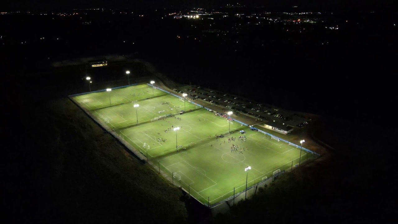 Soccer Fields at Night YouTube