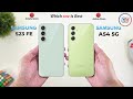 Samsung S23 FE Vs Samsung A54 | Full Comparison ⚡ Which one is Better?