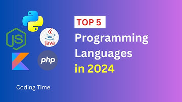 Top 5 Programming Languages 2023 | Best Programming Languages To Learn In 2024 | Coding Time