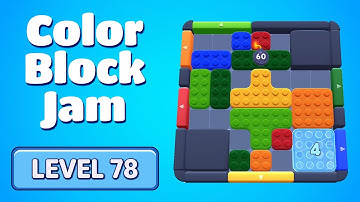 Color Block Jam Level 78 Solution Walkthrough
