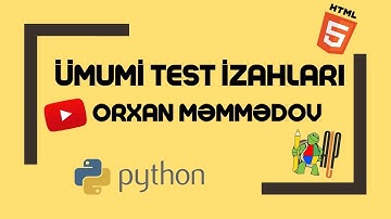 MİQ-TEST İZAHLAR (PYTHON,SİMVOL MƏSƏLƏLƏRİ,EXCEL,RIYAZI MƏNTİQ VƏ.S)-ORXAN MƏMMƏDOV