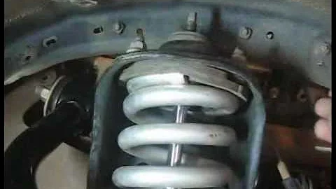 Tacoma Coil Over Shock Disassembly without a Spring Compressor