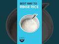 Best Way to Rinse Rice