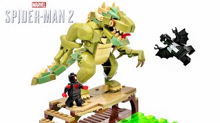 LEGO Spider-Man 2 insomniac LIZARD/ Dr Connors Attack MOC