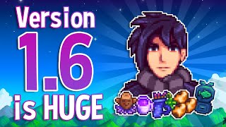 Version 1.6 is going to be MUCH bigger than we thought
Another month, another couple of hints about whats coming in version 1.6 of Stardew Valley! Concerned Ape has once again blessed us with details that we so eagerly slurp up. To get you caught up, first were going to go over old information we already knew, then well cover the new stuff.
Sections:
0:00 - What we already knew
0:47 - Smaller Info Drops
1:10 - New Festivals
2:03 - Late Game Content
2:44 - Crafting Recipes
3:54 - Villager upgrades
4:13 - Mysterious Sprites
4:45 - Smaller Additions
5:35 - A New Swamp Farm?!
6:51 - Itll be a small update
Heres the lofi Stardew Valley music I use a lot:
https://djcutman.bandcamp.com/album/stardew-chill
đšī¸ Stream Archives: https://www.youtube.com/channel/UCfYxeuIkNALOBeSpVEI4ipQ
đ Twitch - http://www.twitch.tv/salmence100
đ Patreon - https://www.patreon.com/salmence
đļ Tik Tok - https://www.tiktok.com/@salmence?lang=en
đĻ Twitter - https://twitter.com/Salmence100 Version 1.6 is going to be MUCH bigger than we thought