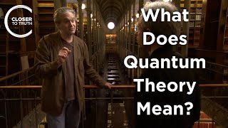 David Albert - What Does Quantum Theory Mean?
