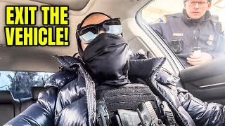 Black Man Pulled Over With ILLEGAL Gun On His Chest!
