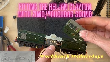 Workbench Wednesdays - Fitting the Heljan Clayon with DCC sound