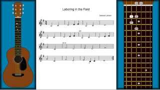Song Laboring in the Field BC Guitar 827