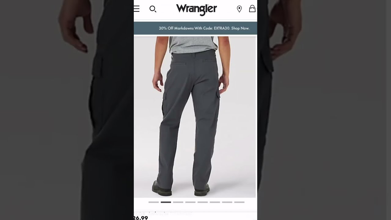Wrangler Relaxed Fit cargo #fashion #menfashion