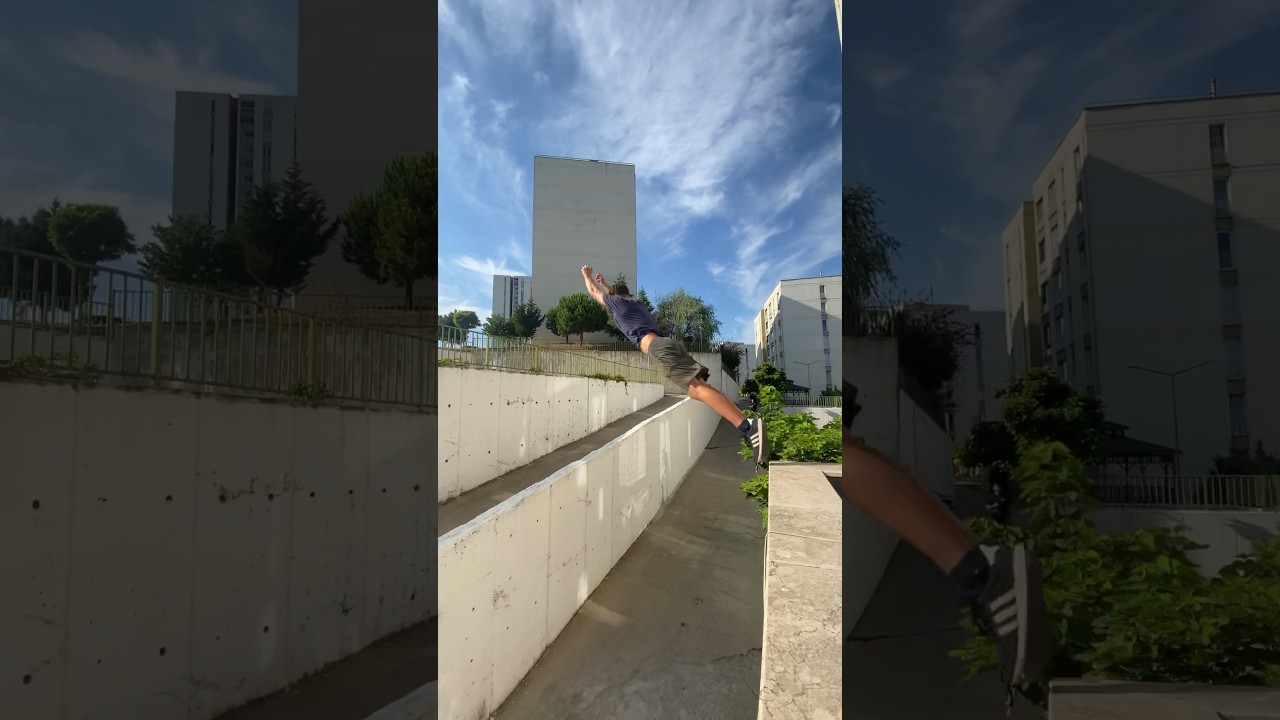 SCARY PARKOUR JUMP at height 😳