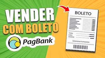 Como VENDER no BOLETO PagSeguro PagBank