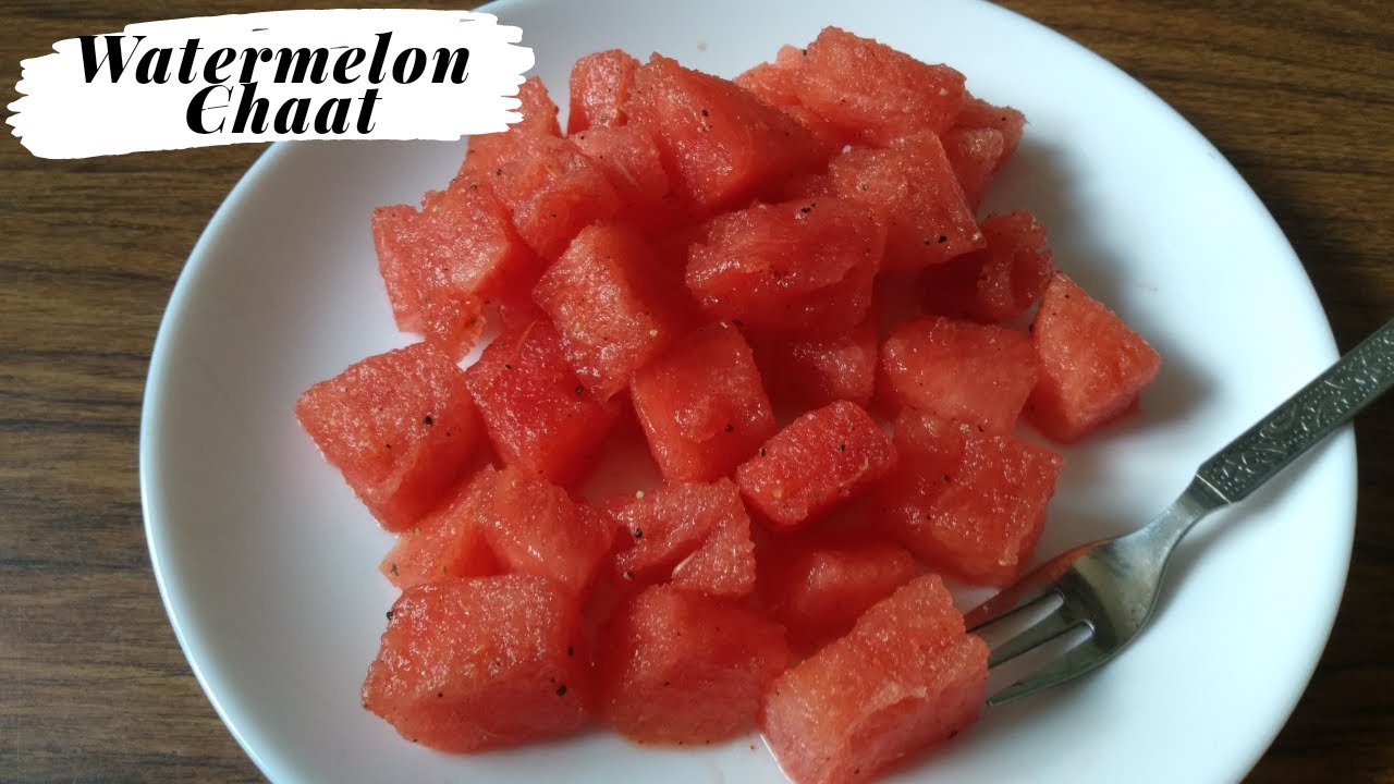 Watermelon Chaat Watermelon Salad Watermelon Recipes in Tamil YouTube