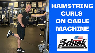 Hamstring Curl On Cable Machine || Standing Hamstring Curl Workout || Standing Hamstring Curl In Gym