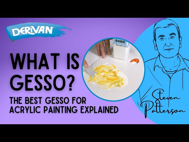 What is Gesso  Gesso For Acrylic Painting Explained 