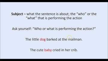 Simple Subjects and Simple Predicates/Verbs (GrammarFlip Trailer)