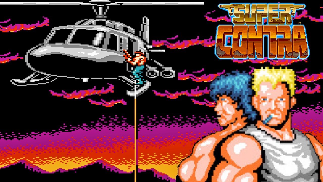 SUPER CONTRA for NES from Konami, NO DEATH YouTube