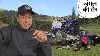 कुमाऊँनी दोस्तों के साथ जंगल की  सैर || Tungnath Chopta || Namaste Pahad || Ashutosh Negi
