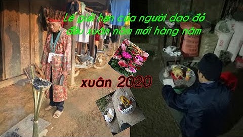 Lế giải hạn đầu xuân năm mới của người dao đỏ
