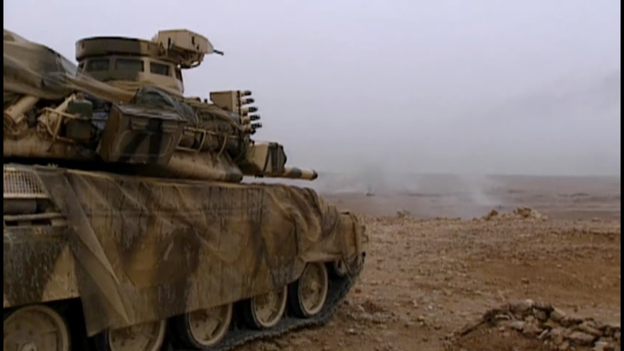 1st Gulf War French Armored Regiment   English subtitles