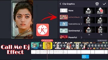 How To Install Call Me Dj Effect In kinemaster ।। Clip Grafic Kaise Add Kre in kinemaster #callmedj
