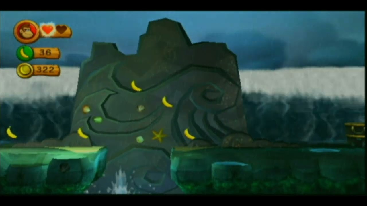 【ドンキーコング リターンズ】あらしのビーチ【2-7】