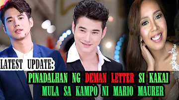 KAMPO NI MARIO MAURER INIREKLAMO SI KAKAI DAHIL HINDI TUMITIGIL SA PAGDAWIT SA PANGALANG NIYA.