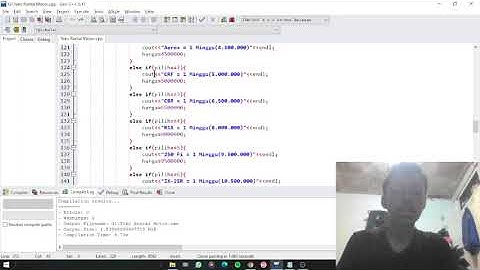 Aplikasi Toko Rental Motor menggunakan Bahasa Pemrograman C++ - Irgi Septian #C++ #TugasAkhir