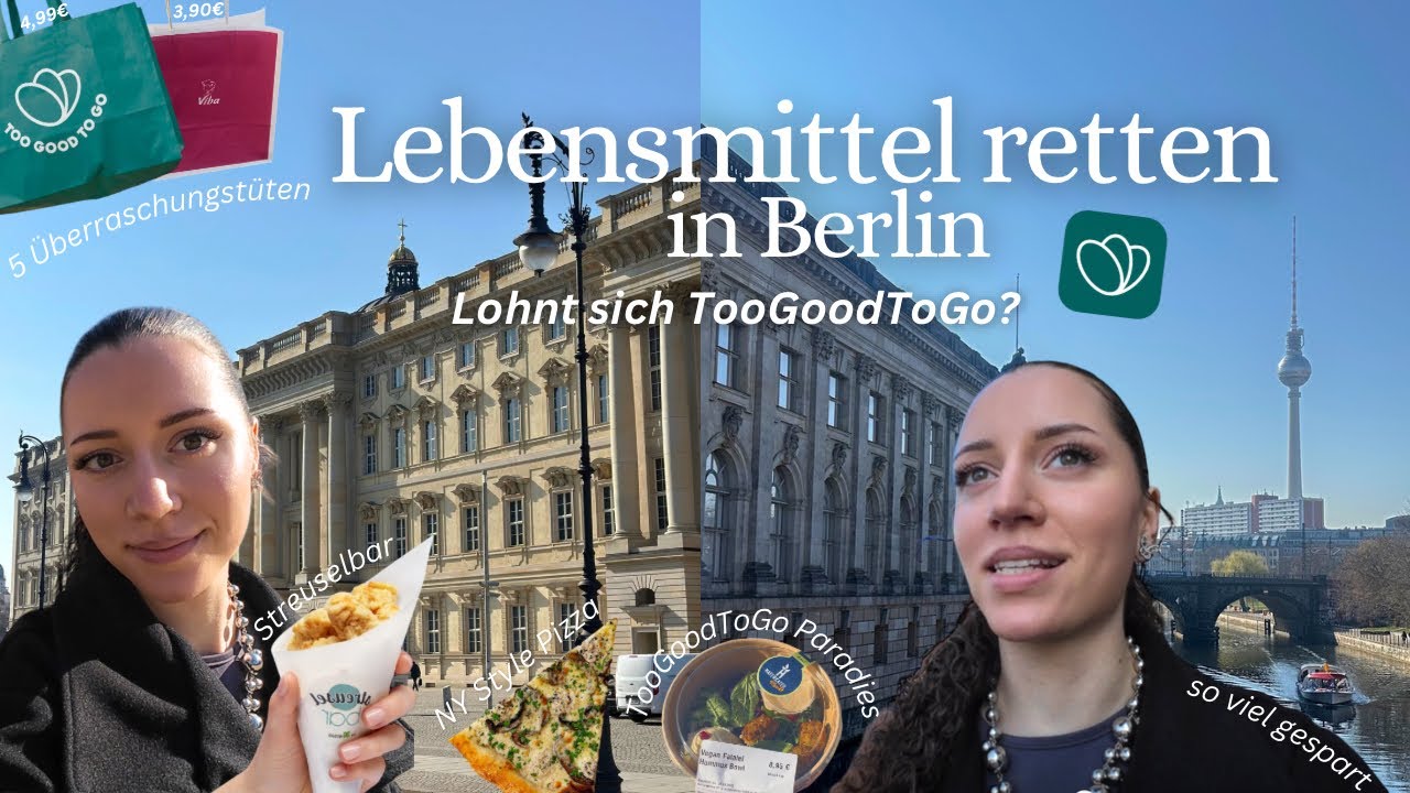 Für TOO GOOD TO GO extra nach BERLIN fahren, lohnt es sich? | 1 Tag alleine in Berlin (ich liebs!)
