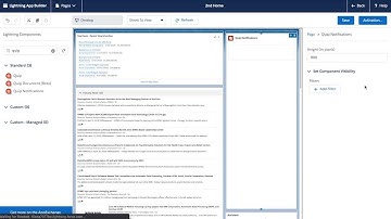 Quip Notifications Lightning Component