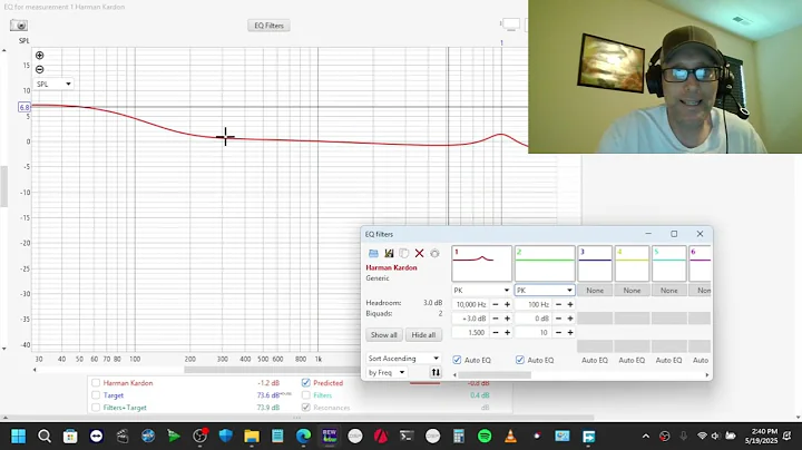 Making Target Curves In REW For A1 Evo Acoustica From A Harmon Target Curve Baseline