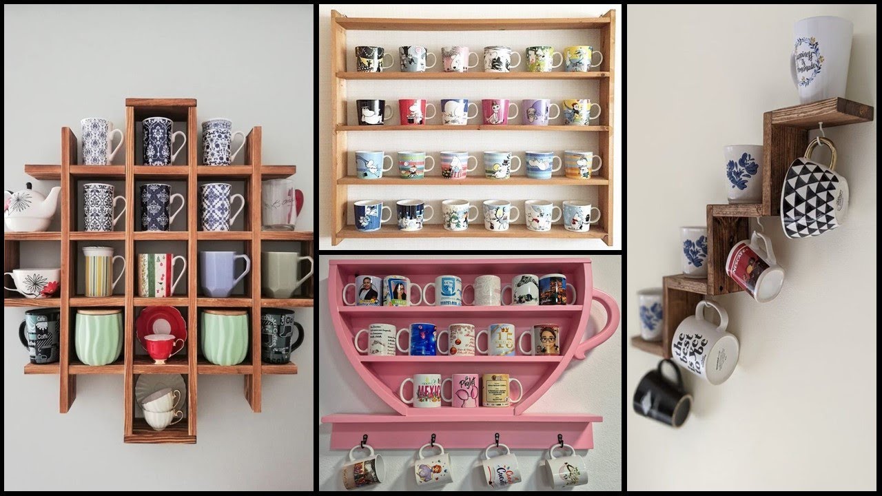 Эти подставки для кружек заставят вас переосмыслить подход к хранению вещей.