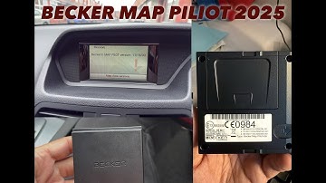 Updating Becker Map Pilot On Mercedes Benz E250 2012