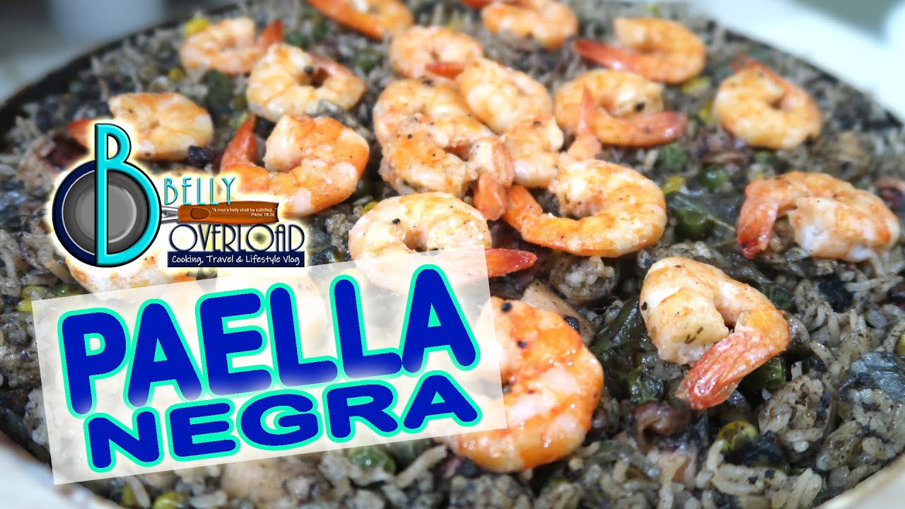How to cook Paella Negra One Pan Meals Easy Recipes YouTube