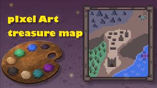 speed art Treasure map