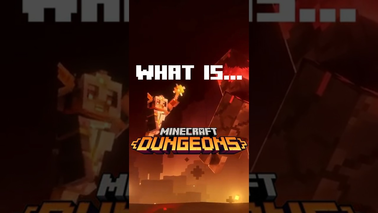 What Is... Minecraft Dungeons? [#minecraft #minecraftdungeons #gaming ]